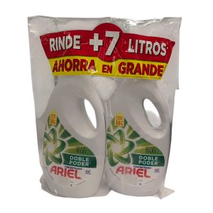 ARIEL | Detergente líquido PACK 2 und. 3,6 L