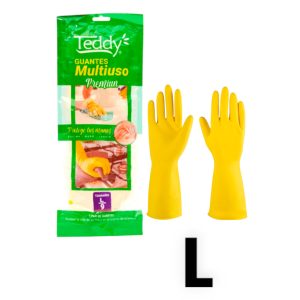Guantes amarillos talla L