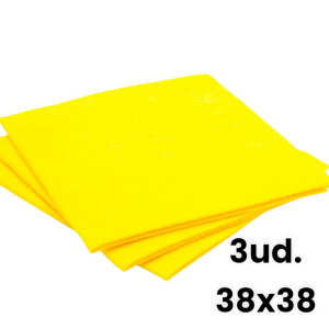 Paño multiuso 38x38 3und.