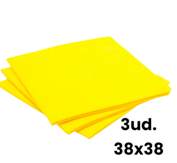 Paño multiuso 38x38 3und.