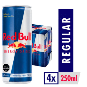 Red Bull | Bebida Energética Regular 250ml Pack 4u