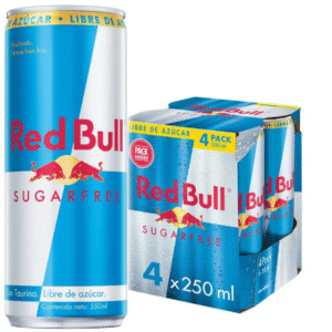 Red Bull | Bebida Energética Sin Azúcar 250ml Pack 4u