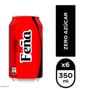 Coca-Cola | Zero Lata 350ml Pack 6u