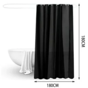 Cortina Plástica Negra 180cm