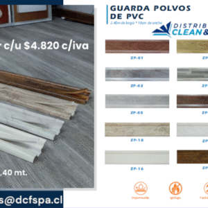 Guardapolvo PVC 240x10cm